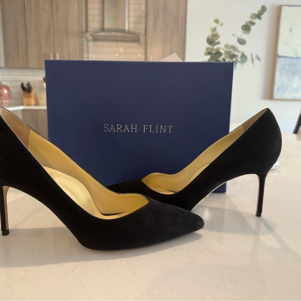 Sarah Flint Classic Black Heels